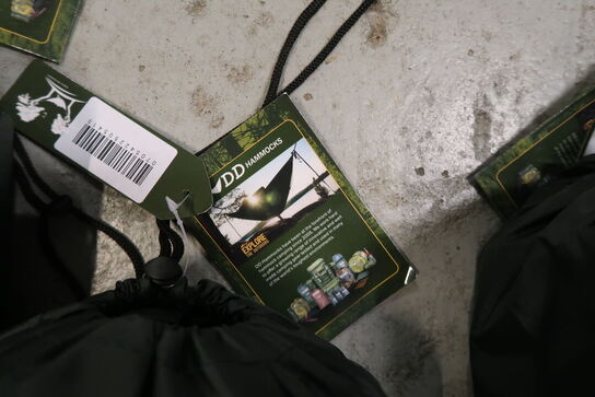4 stk. DDHammocks XL Frontline Hammock Olive Green