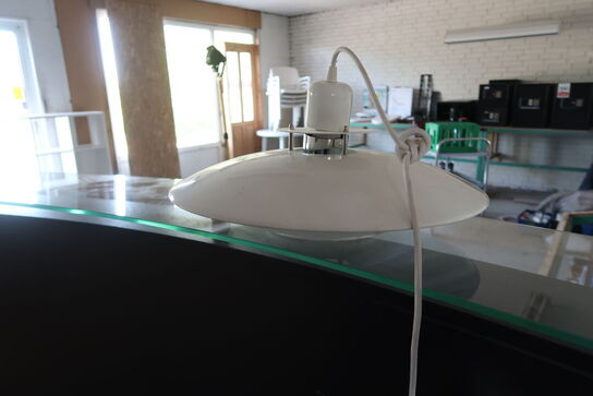 Ekspeditionsdisk + lampe 