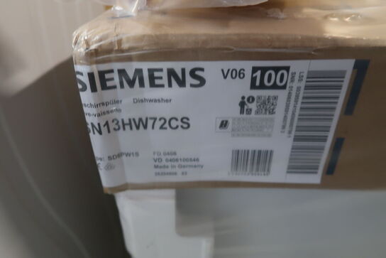 Siemens opvaskemaskine SN13HW72CS