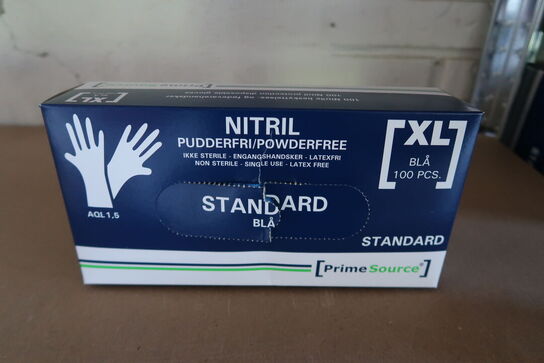 22 pk. Nitrail Pudderfri handsker - Str. XL