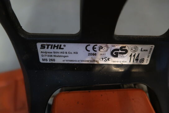 Motorsav, Stihl MB 260C