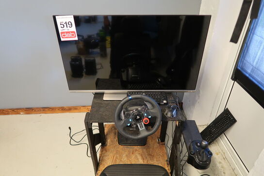 Toshiba 43ua6b63dgk 43" tv + gamer setup
