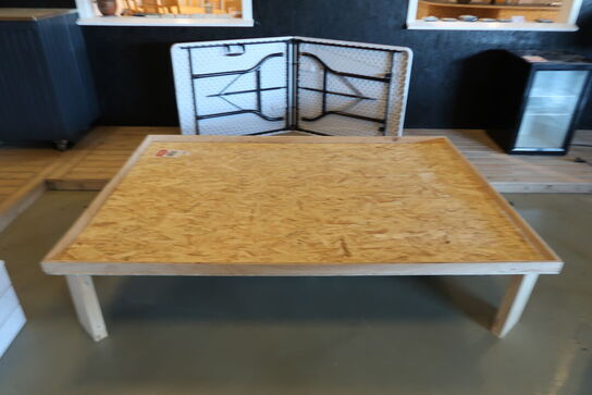 Bord 180x120x40 cm + klapbord