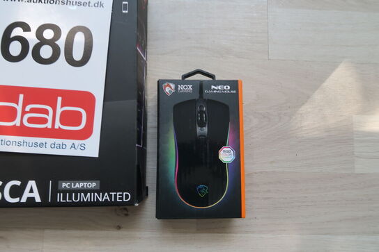 Trust gamer keyboard + mus 