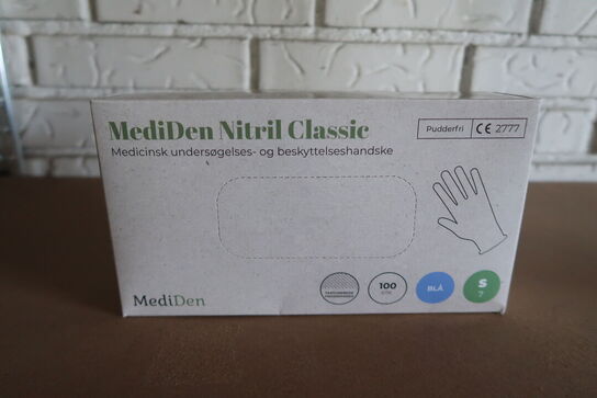 26 pk. MediDen Nitrail Classic handsker - Str. S