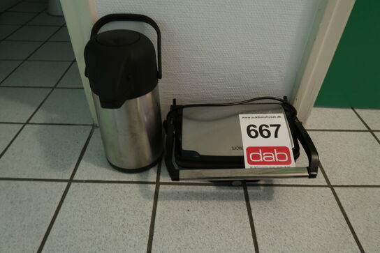 Painnigrill & kaffebeholder