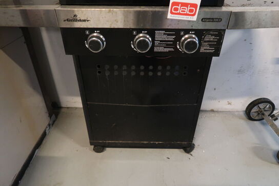 Gasgrill med 3 brændere, Atlanta 300 ii