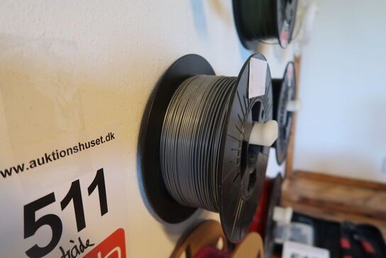 Diverse printertråd til 3D printere