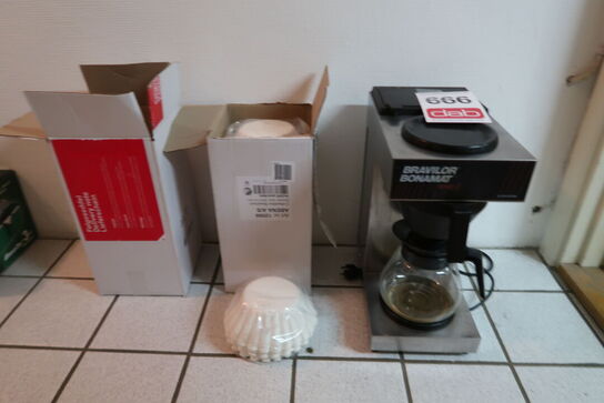Bravilor Bonamat Novo 2 kaffemaskine + filtre
