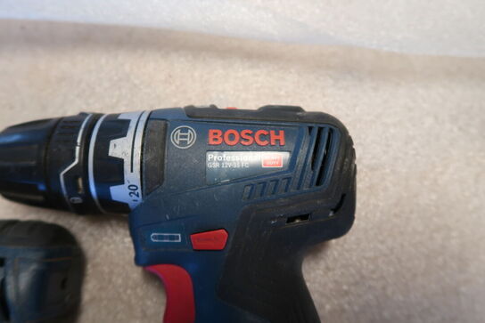 2 stk. Akku boremaskiner, Bosch GSR 12V