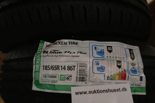 4 stk. Nexen dæk 185/65R14 86T