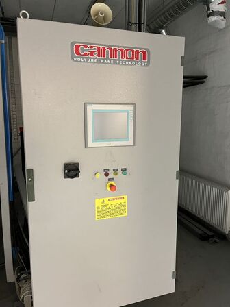 Polyuretan skum maskinanlæg CANNON (PU skum)