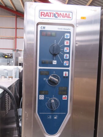 Industriovn RATIONAL inkl 2 bakkevogne