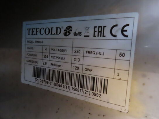Fryseskab TEFCOLD