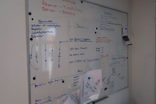 3 stk. whiteboards