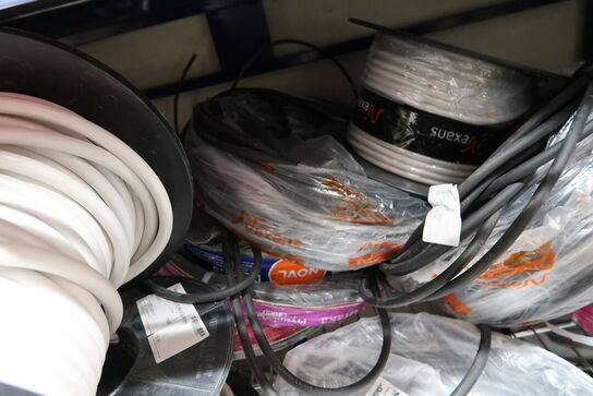 Div. Kabler, kabeltromler med kabel