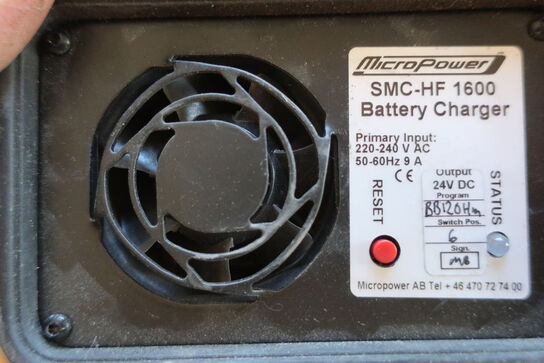 Batterilader MICROPOWER SMC-HF 24/60