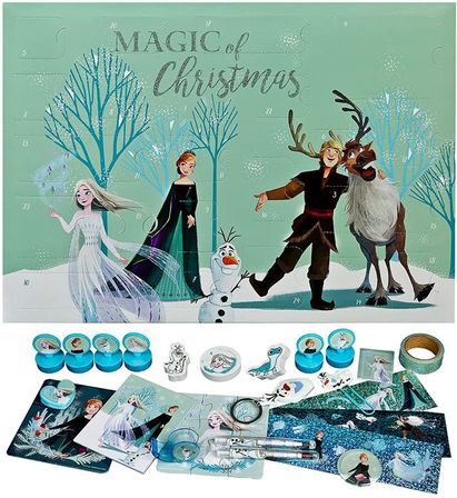 18 stk. Disney Frozen julekalender