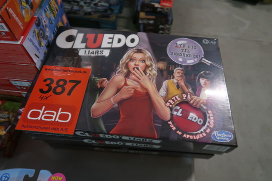 4 stk. Cluedo: Liars