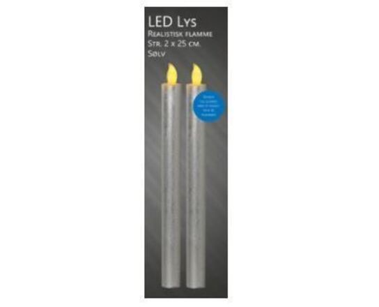 Ca. 250 pk. Kronelys LED 2-pk. (Flere varianter)