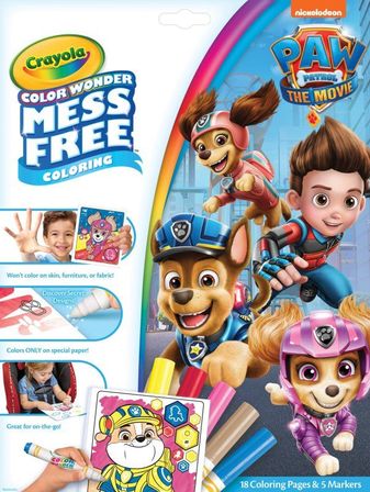 7 stk. PAW PATROL COLOUR WONDER