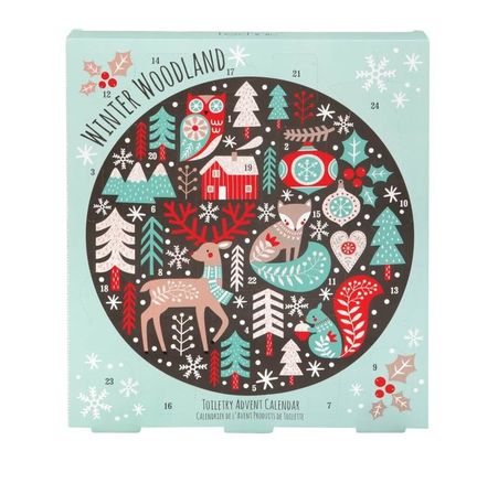 20 stk. Winter Woodland Julekalender