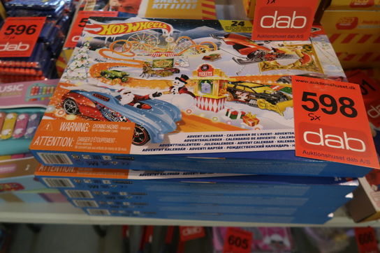 5 pk. Hot Wheels Julekalender