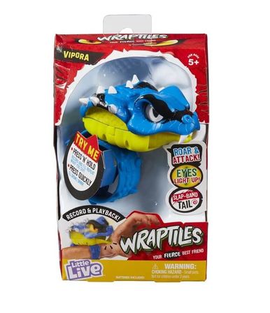 3 stk. Little Live Pets – Wraptiles – Vipora