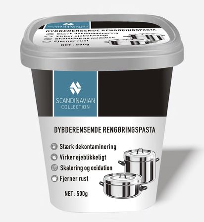 Ca. 60 stk. DYBDERENSENDE RENGØRINGSPASTA