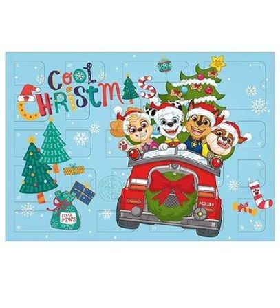 12 stk. Disney Julekalender - Paw Patrol