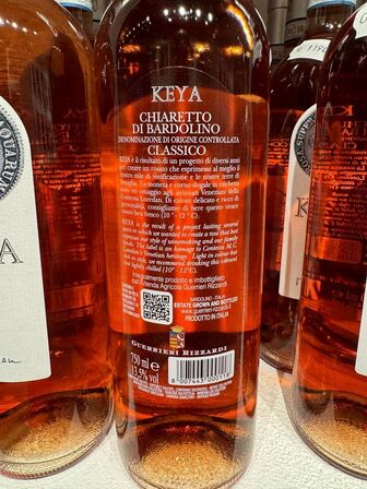 8 fl. KEYA, Chiaretto di Bardolino Classico rose 2022