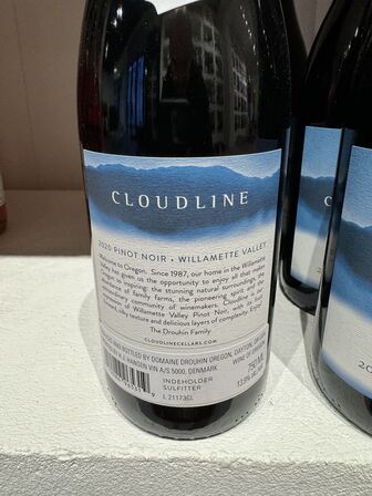 5 fl. Cloudline Pinot Noir - Liquor Barn 2020