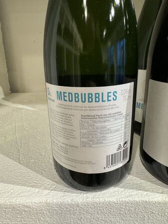 5 fl. Medbubbles Alkoholfri Sparkling