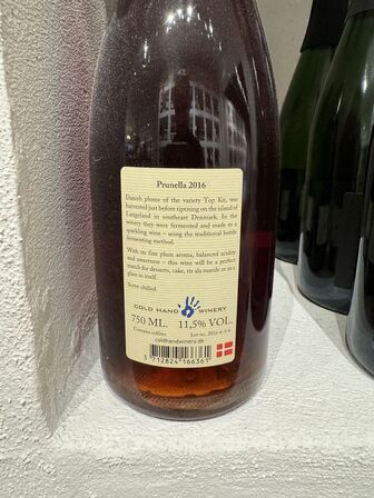 3 fl. Cold Hand Winery Prunella 