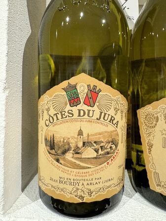 3 fl. Bourdy Cotes du Jura Blanc 2018