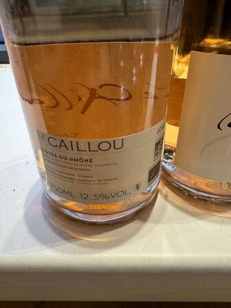 3 fl. Le Caillou Côtes Du Rhône rose