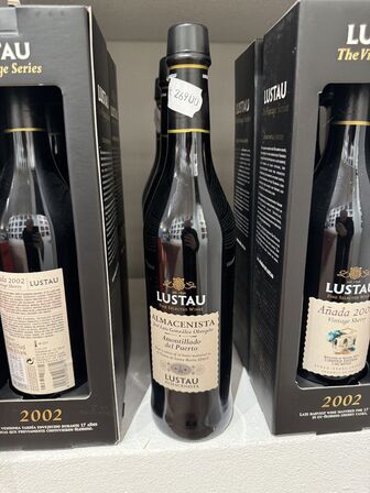 3 fl. Sherry Lustau Amontillado del Puerto