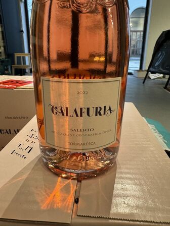 6 fl. Salento IGT Negroamaro Rosé "Calafuria" 2022