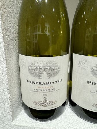 2 fl. "Pietrabianca" Castel del Monte Chardonnay 2018