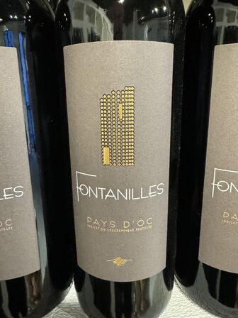 7 fl. Fontanilles Pays d'Oc Rouge 2017