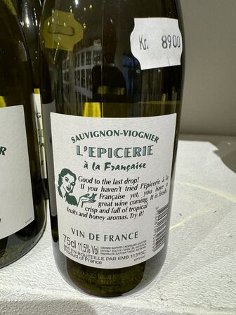 6 fl. L'Epicerie Sauvignon-Viognier