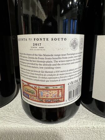 6 fl. Quinta da Fonte Souto 2017