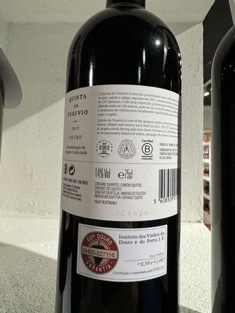 2 fl. Quinta Do Vesúvio Douro 2019