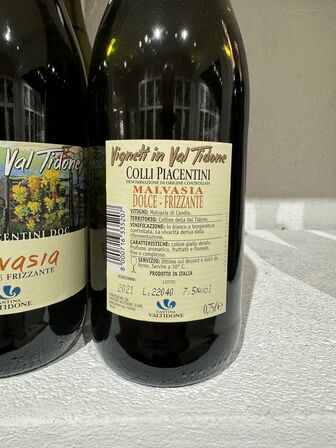 4 fl. Malvasia Dolce Frizzante