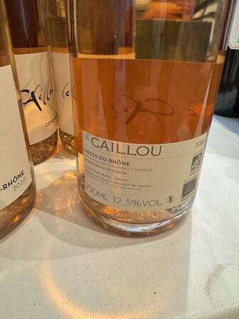 6 fl. Le Caillou Côtes Du Rhône rose