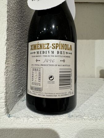 2 fl. Ximenez-Spínola Medivm Old Harvest