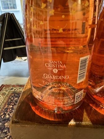 7 fl. Santa Cristina Giardino Rosato Toscana IGT 2021 