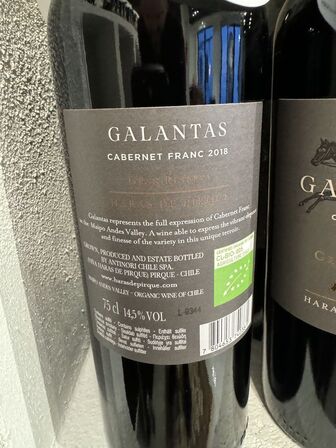 4 fl. Galantas Gran Reserva 2018, Haras de Pirque Antinori