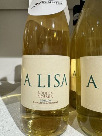 6 fl. Alisa Bodega Noemia Semillon 2017