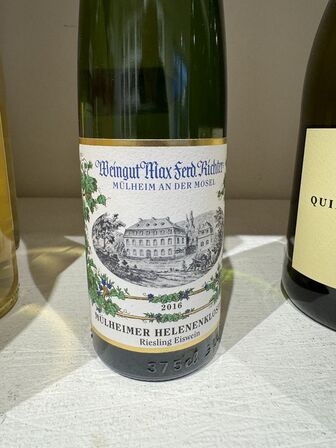 1 fl. Müleheimer Helenenkloster Risling Eiswein 2016